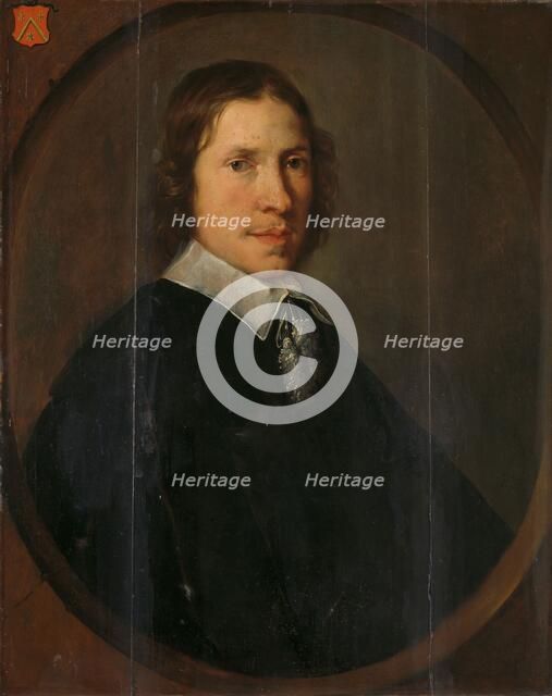 Portrait of François Leydecker, Burgomaster of Tholen, 1646-1654. Creator: Bernardus Zwaerdecroon.