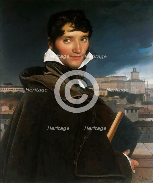 Portrait of François-Marius Granet (1775-1849), 1807. Creator: Ingres, Jean Auguste Dominique (1780-1867).