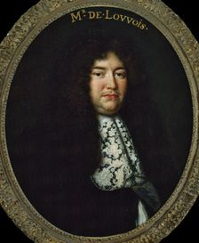 Portrait of François Michel Le Tellier, Marquis of Louvois (1641-1691) , c. 1680. Creator: Voet, Jacob Ferdinand (1639-1689)