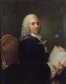 Portrait of François Quesnay (1694-1774), 1743. Creator: Anonymous