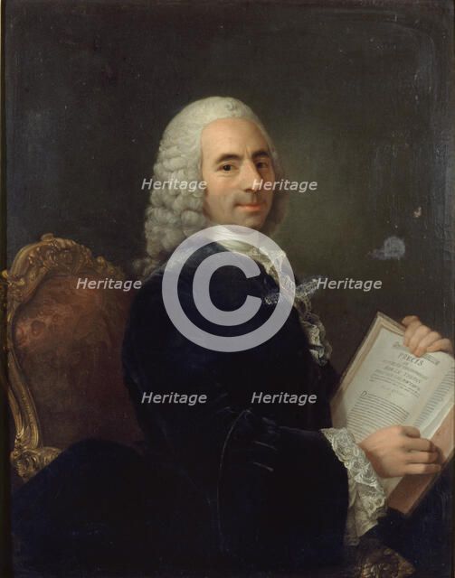 Portrait of François Quesnay (1694-1774), 1743. Creator: Anonymous.