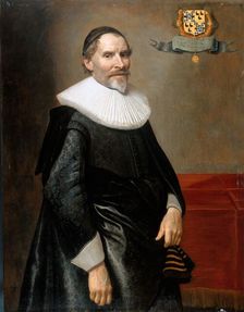 Portrait of François van Aerssen (1572-1641), Lord of Sommelsdijk, De Plaat and Spijk, 1636. Creator: Michiel van Mierevelt