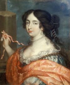Portrait of Françoise d'Aubigné (1635-1719), Madame Scarron, c. 1670. Creator: Anonymous
