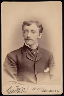 Portrait of Frank Hamilton Cushing (1857-1900), Before 1893. Creator: Charles Milton Bell