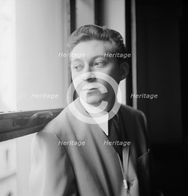 Portrait of Frank Socolow, New York, N.Y., ca. June 1947. Creator: William Paul Gottlieb.