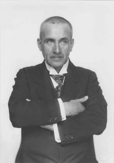 Portrait of Frank Wedekind (1864-1918), 1900s-1910s. Creator: Anonymous