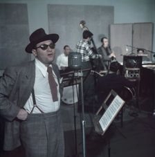 Portrait of Frankie Laine and Jimmy Crawford, New York, N.Y., 1946. Creator: William Paul Gottlieb
