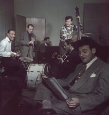 Portrait of Frankie Laine and Jimmy Crawford, New York, N.Y., 1946. Creator: William Paul Gottlieb