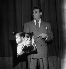 Portrait of Frankie Laine, New York, N.Y., 1946. Creator: William Paul Gottlieb