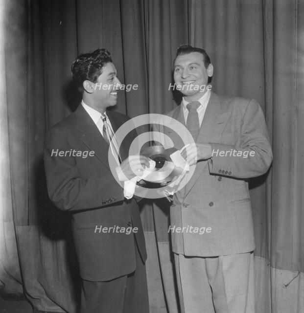 Portrait of Frankie Laine, New York, N.Y., 1946. Creator: William Paul Gottlieb.