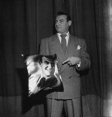 Portrait of Frankie Laine, New York, N.Y., 1946. Creator: William Paul Gottlieb