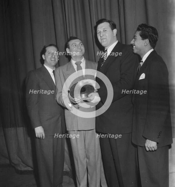 Portrait of Frankie Laine, New York, N.Y., 1946. Creator: William Paul Gottlieb.