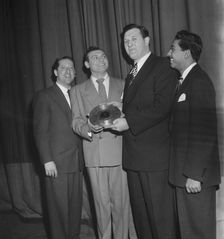 Portrait of Frankie Laine, New York, N.Y., 1946. Creator: William Paul Gottlieb