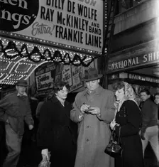 Portrait of Frankie Laine, Paramount Theater, New York, N.Y., 1946. Creator: William Paul Gottlieb