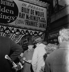 Portrait of Frankie Laine, Paramount Theater, New York, N.Y., 1946. Creator: William Paul Gottlieb