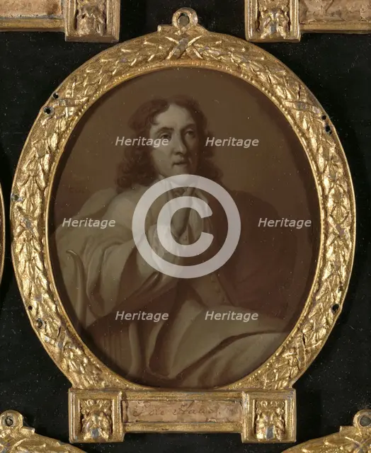 Portrait of Frans de Haes, Poet and Linguist in Rotterdam, 1732-1771. Creator: Dionys van Nijmegen.
