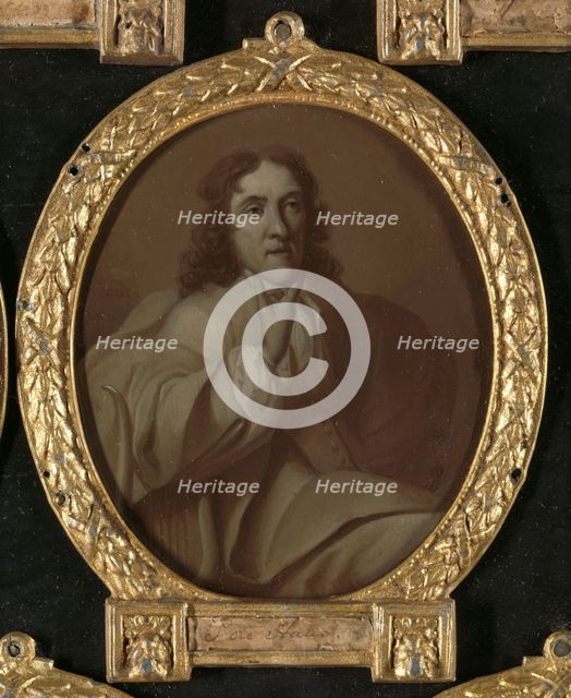 Portrait of Frans de Haes, Poet and Linguist in Rotterdam, 1732-1771. Creator: Dionys van Nijmegen.