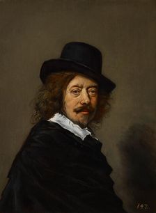 Portrait of Frans Hals, about 1650. Creator: Frans Hals