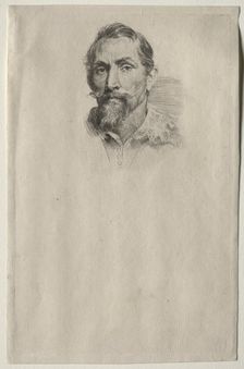 Portrait of Frans Snyders. Creator: Anthony van Dyck (Flemish, 1599-1641)