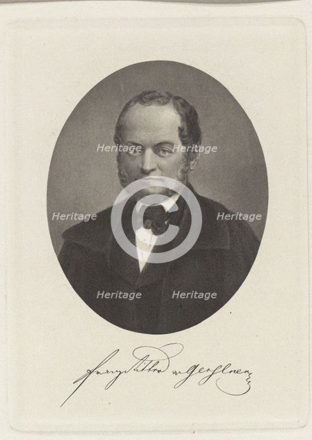 Portrait of Franz Anton von Gerstner (1796-1840), .
