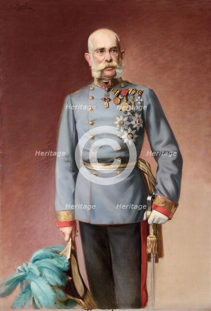 Portrait of Franz Joseph I of Austria, 1900.