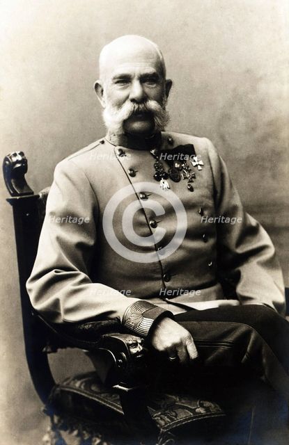 Portrait of Franz Joseph I of Austria, 1900s.