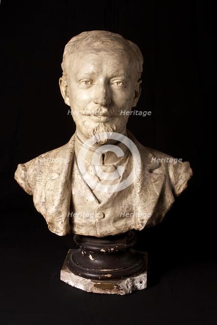 Portrait of Franz Jaschke, 1889. Creator: Othmar Schimkowitz.