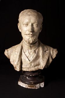 Portrait of Franz Jaschke, 1889. Creator: Othmar Schimkowitz