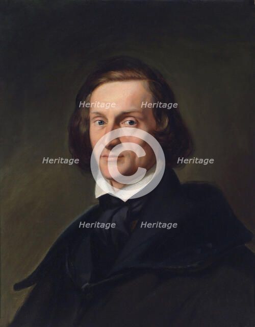 Portrait of Franz Liszt (1811-1886). Artist: Anonymous  