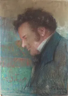 Portrait of Franz Schubert (1797-1828), 1940. Creator: Dreger, Tom von (1868-1948)