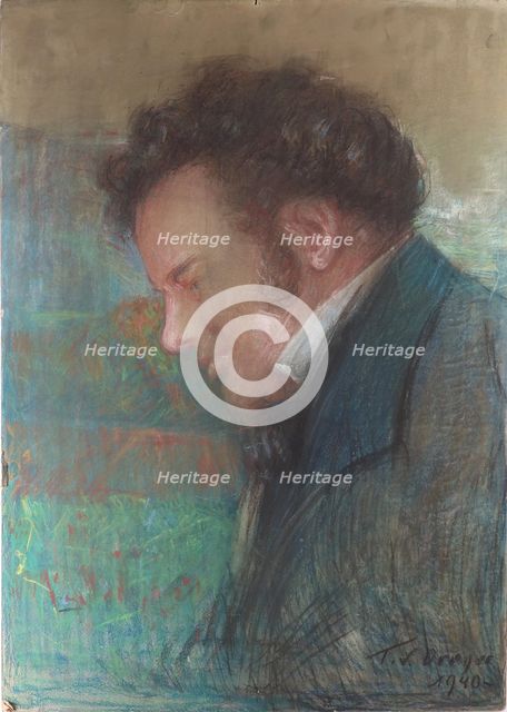 Portrait of Franz Schubert (1797-1828), 1940. Creator: Dreger, Tom von (1868-1948).