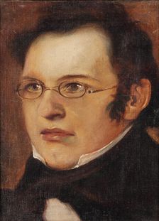 Portrait of Franz Schubert (1797-1828), First quarter of 19th cen.. Creator: Anonymous