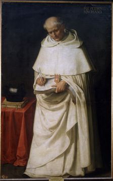 Portrait of Fray Pedro Machado oil by Zurbarán