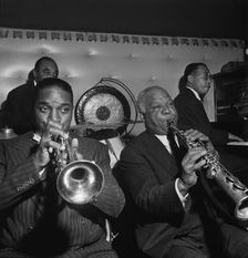 Portrait of Freddie Moore, Hot Lips Page, Sidney Bechet, and Lloyd...Jimmy Ryan's (Club), N.Y., 1947 Creator: William Paul Gottlieb
