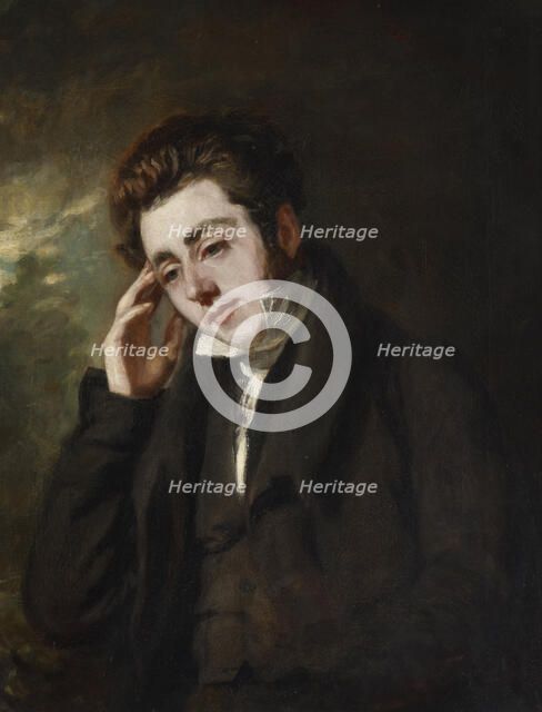 Portrait of Frédéric Chopin (1810-1849), 1848. Creator: Anonymous.