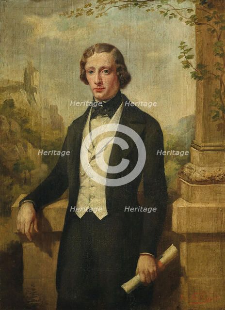 Portrait of Frédéric Chopin (1810-1849), 1843. Creator: Gallait, Louis Joseph (1810-1877).