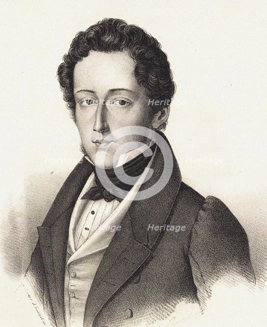 Portrait of Frédéric Chopin (1810-1849), c. 1830.