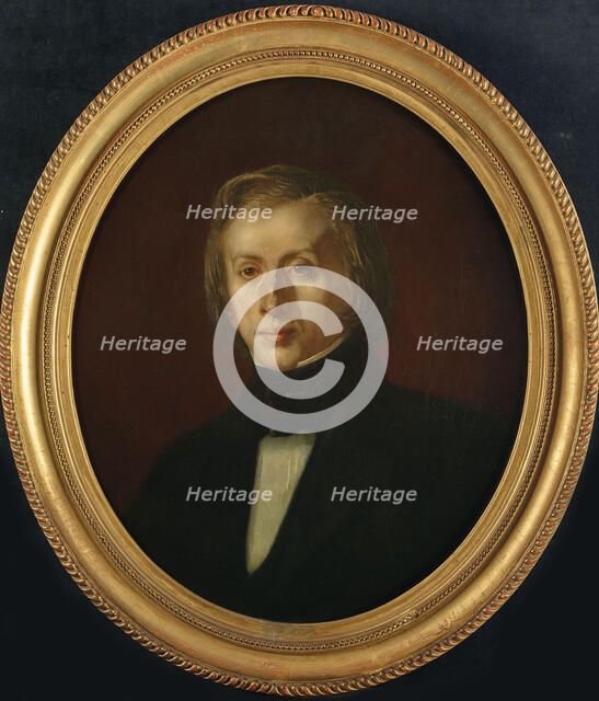 Portrait of Frédéric Chopin (1810-1849). Creator: Kwiatkowski, Teofil (1809-1891).