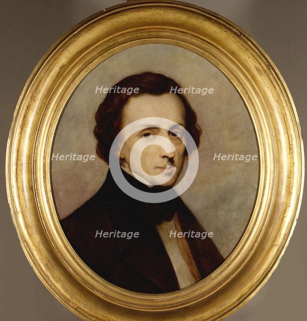 Portrait of Frédéric Chopin.