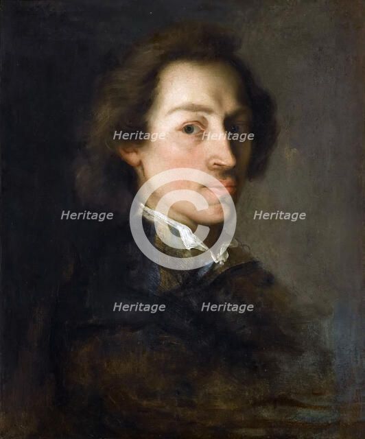 Portrait of Frédéric Chopin. Artist: Scheffer, Ary (1795-1858)