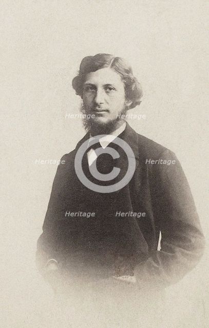 Portrait of Frédéric Bazille (1841-1870), 1867. Artist: Anonymous  