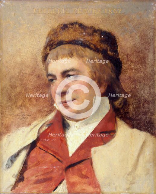 Portrait of Frédéric Fèbvre (1835-1916), 1883. Creator: Chartran, Théobald (1849-1907).