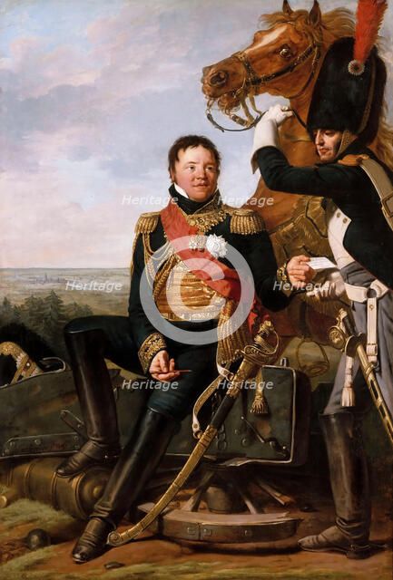 Portrait of Frédéric Henri Walther (1761-1813). Artist: Lefévre, Robert (1756-1830)