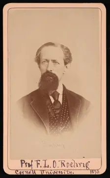 Portrait of Frederic Louis Otto Roehrig (1819-1908), March 6, 1873. Creator: Purdy & Frear
