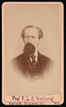 Portrait of Frederic Louis Otto Roehrig (1819-1908), March 6, 1873. Creator: Purdy & Frear