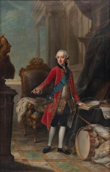 Portrait of Frederick (1753-1805), Hereditary Prince of Denmark and Norway, 1767. Creator: Ziesenis, Johann Georg, the Younger (1716-1776)