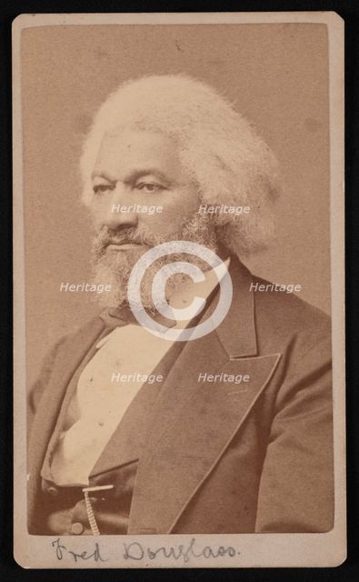 Portrait of Frederick Douglass (1817?-1895), 1878. Creator: Samuel Montague Fassett.