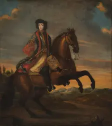 Portrait of Frederick IV (1671-1702), Duke of Holstein-Gottorp on Horeback, 1689
