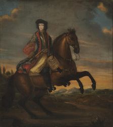 Portrait of Frederick IV (1671-1702), Duke of Holstein-Gottorp on Horeback, 1689