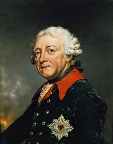 Portrait of Frederick II of Prussia (1712-1786), 1782
